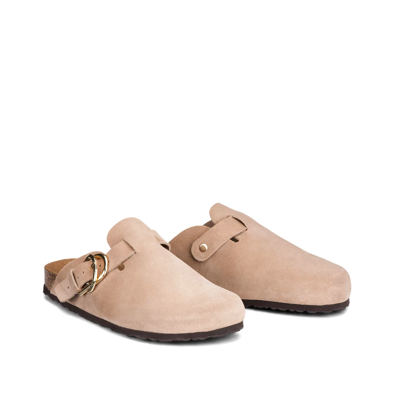 La Redoute Collections Δερμάτινα σουέτ σαμπό