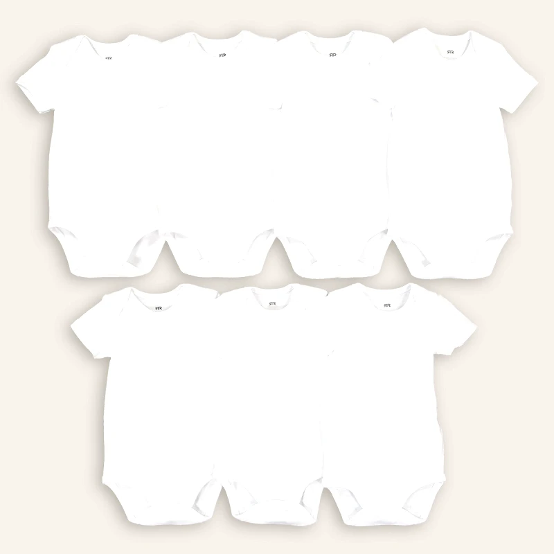 La Redoute Collections Σετ 7 κορμάκια με κοντά μανίκια