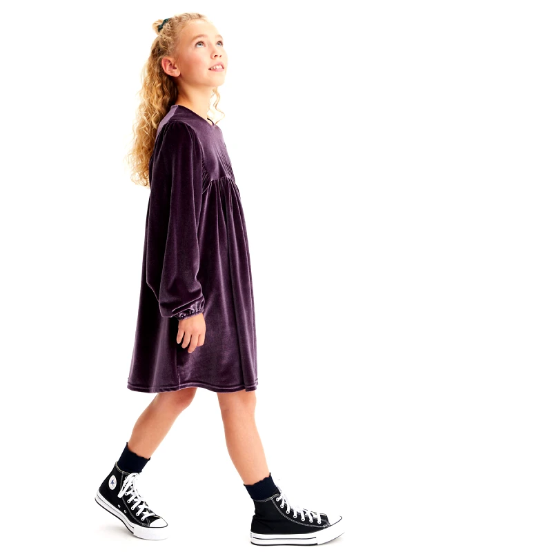 La Redoute Collections Μακρυμάνικο φόρεμα από βελούδο