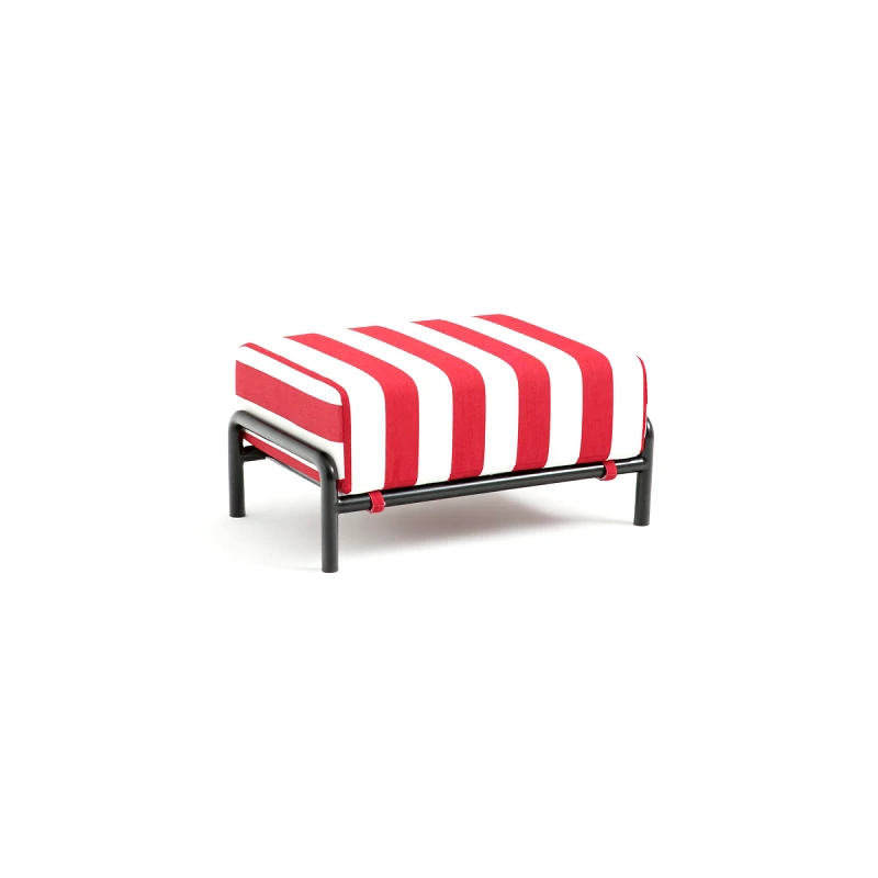 La Redoute Interieurs Μεταλλικό ταμπουρέ/υποπόδιο Μ47xΠ75xΥ23cm