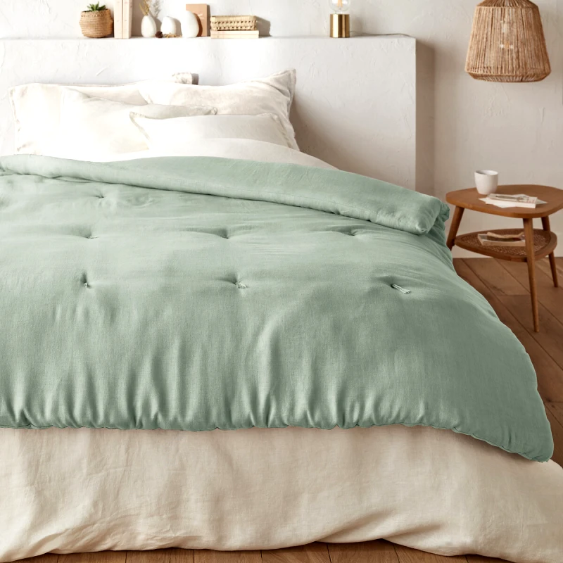 La Redoute Interieurs Κάλυμμα κρεβατιού από προπλυμένο λινό 90x190 cm