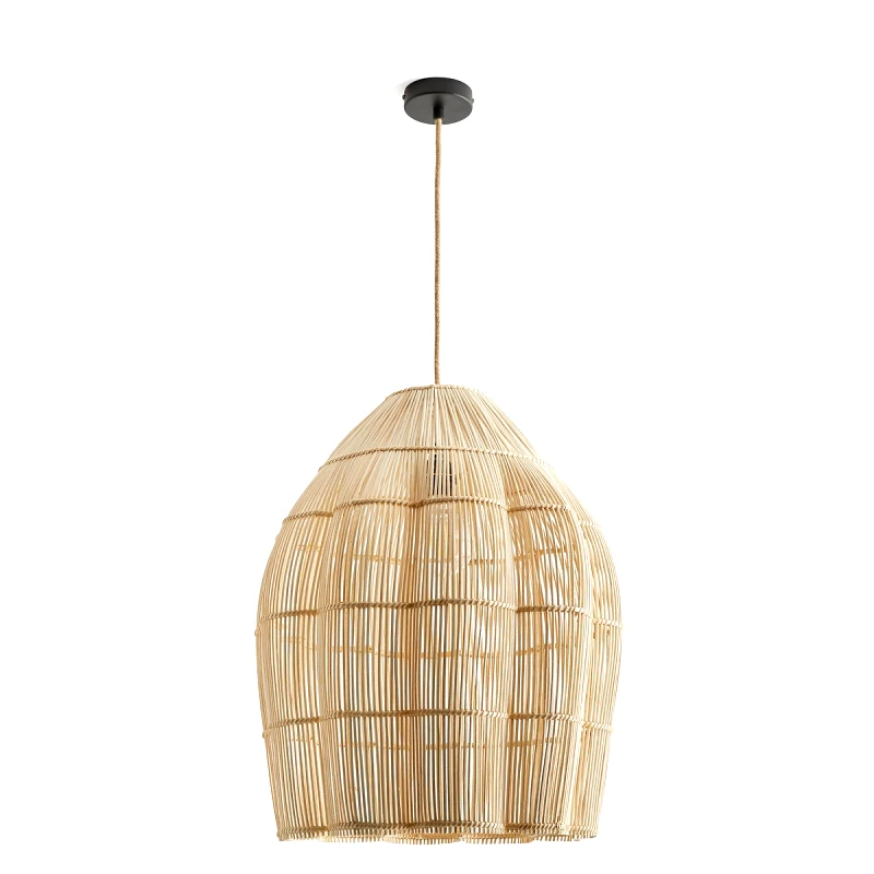 La Redoute Interieurs Φωτιστικό οροφής από ρατάν Δ50 εκ. Μ60xΠ50xΥ50cm