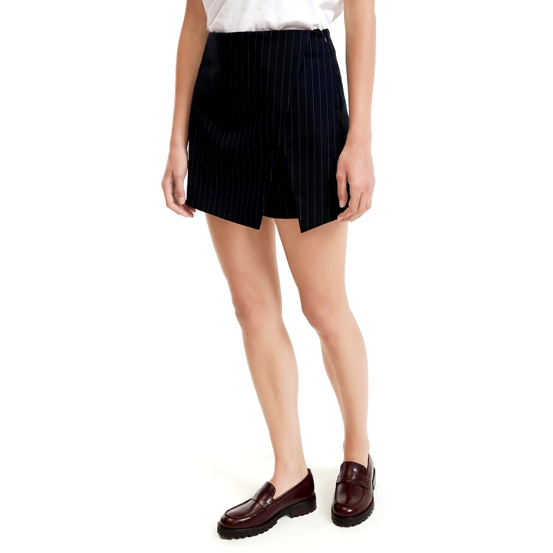 La Redoute Collections Φούστα-σορτς με λεπτές ρίγες