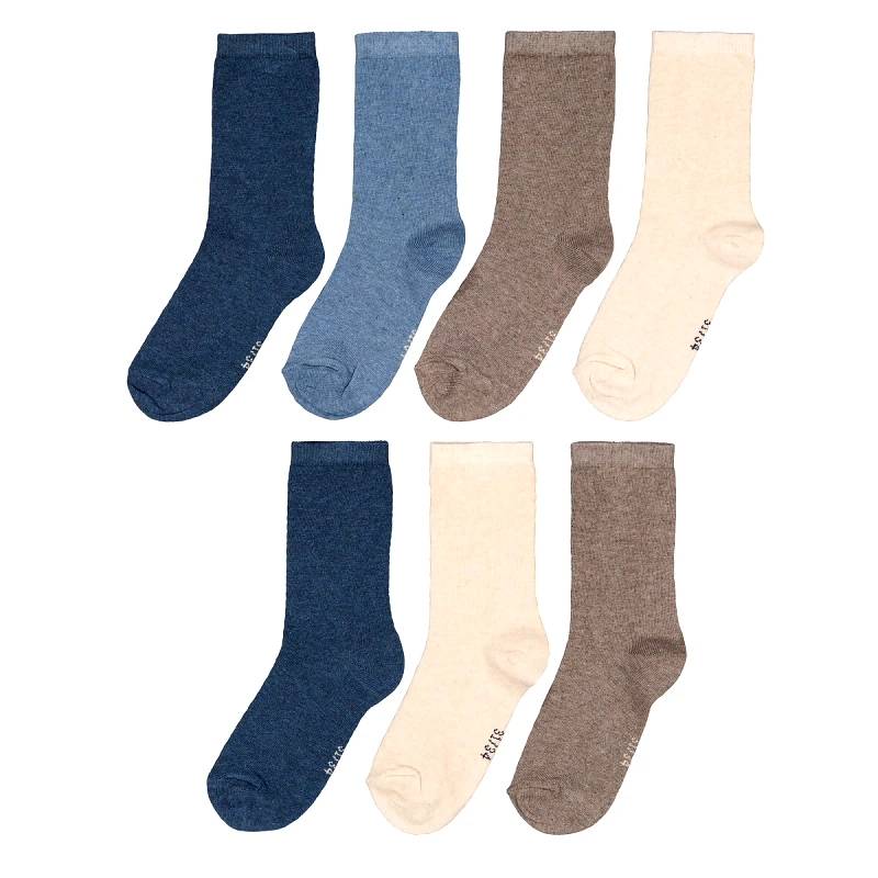 La Redoute Collections Σετ 7 ζευγάρια κάλτσες σε διαφορετικά μελανζέ χρώματα