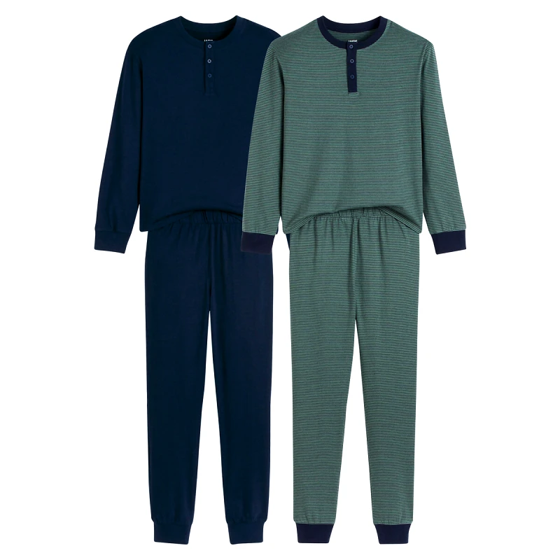 La Redoute Collections Σετ 2 ζέρσεϊ πιτζάμες