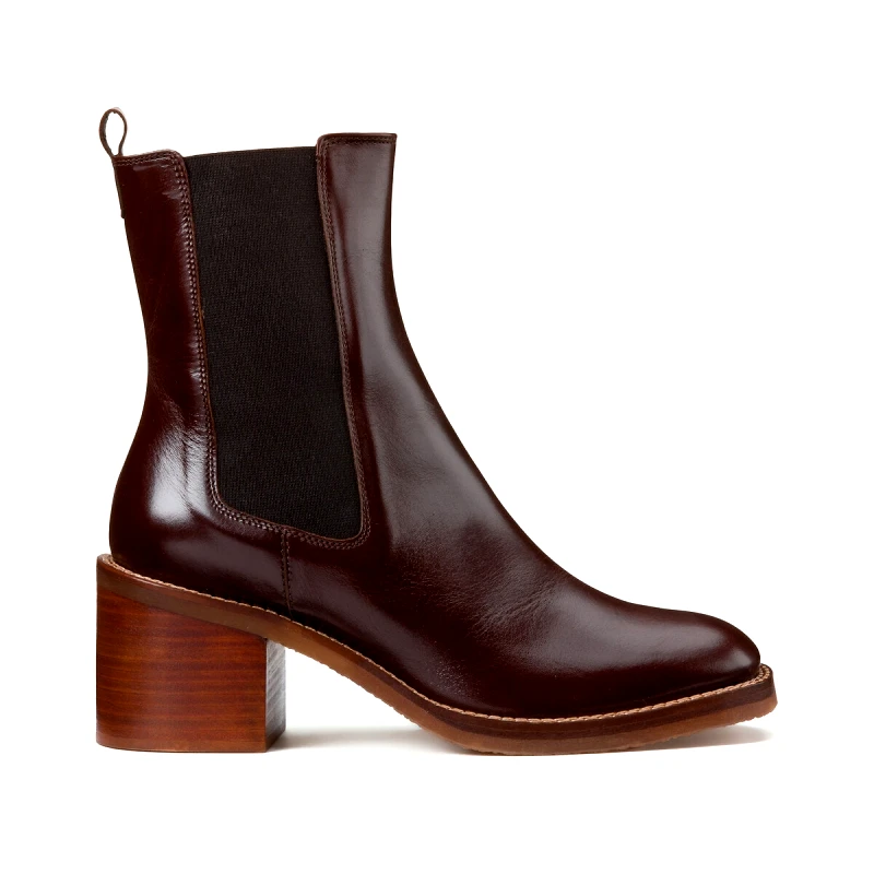 La Redoute Collections Δερμάτινα μποτάκια chelsea