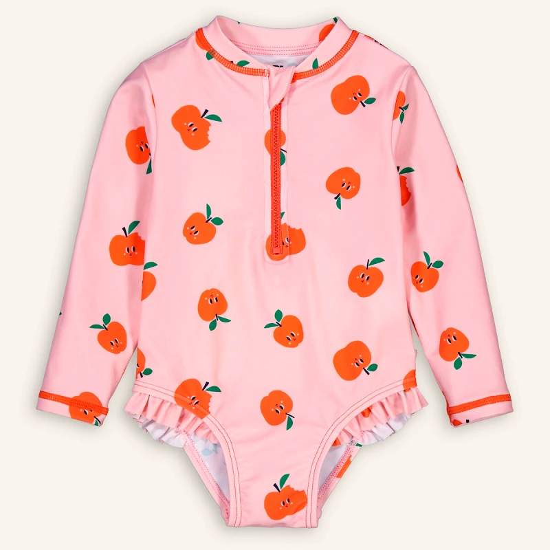 La Redoute Collections Ολόσωμο μαγιό με εμπριμέ μοτίβο μήλα