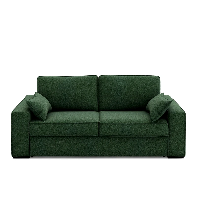 La Redoute Interieurs Καναπές-κρεβάτι από πολυέστερ με στρώμα αφρού Μ98xΠ182xΥ85cm