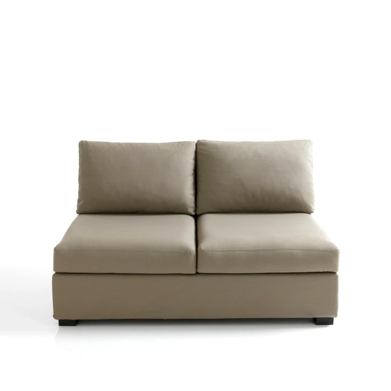 SO'HOME Πτυσσόμενος καναπές-κρεβάτι με βαμβακερή ταπετσαρία Μ84xΠ136xΥ80cm