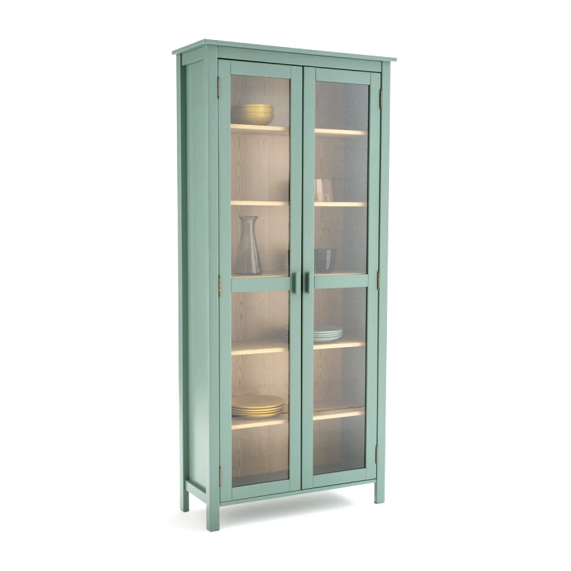 La Redoute Interieurs Βιτρίνα-σκρίνιο από μασίφ ξύλο πεύκου Μ37xΠ90xΥ200cm