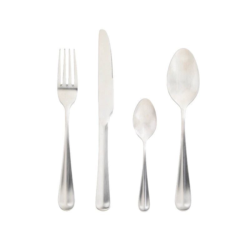 La Redoute Interieurs Σετ ανοξείδωτα ματ μαχαιροπίρουνα 16 τεμαχίων