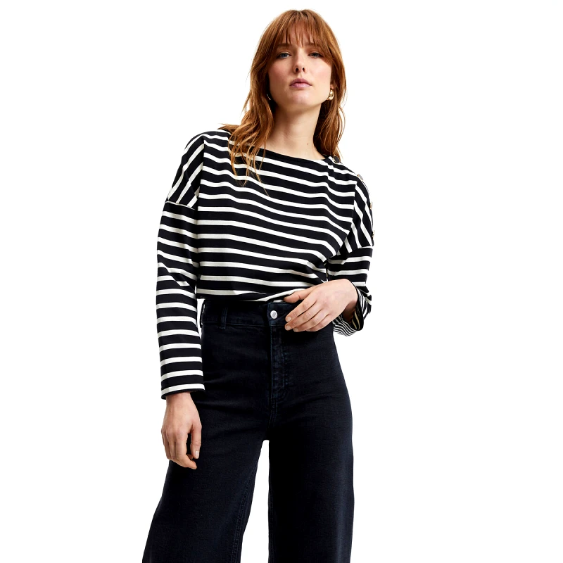 La Redoute Collections Μακρυμάνικη μαρινιέρα