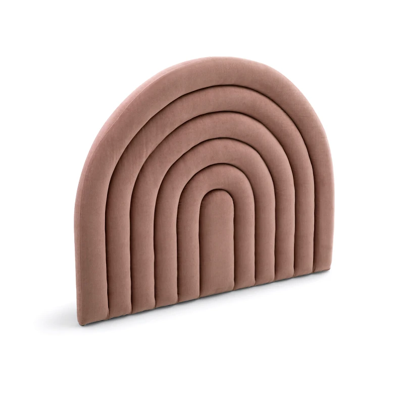 La Redoute Interieurs Κεφαλάρι κρεβατιού από βελούδο σε σχήμα ουράνιου τόξου