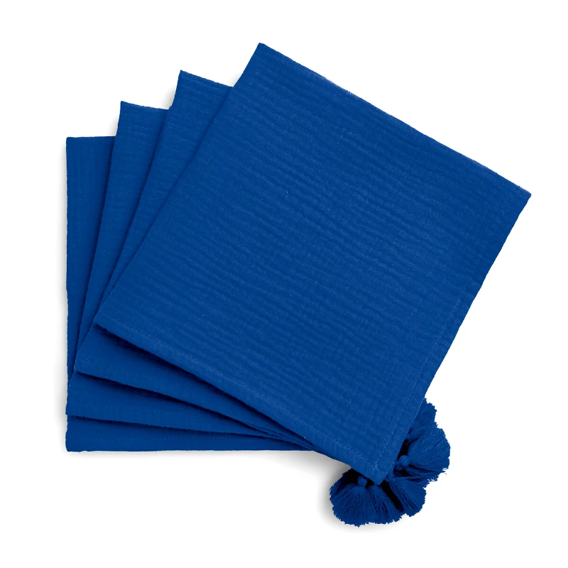 La Redoute Interieurs Σετ 4 πετσέτες φαγητού από βαμβακερή γάζα 45x45 cm