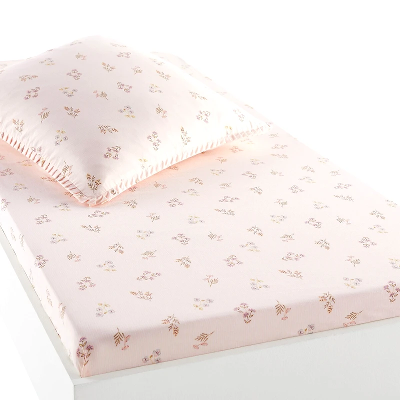 La Redoute Interieurs Σεντόνι με λάστιχο από ανακυκλωμένο βαμβάκι σε ποσοστό 50% 90x140 cm