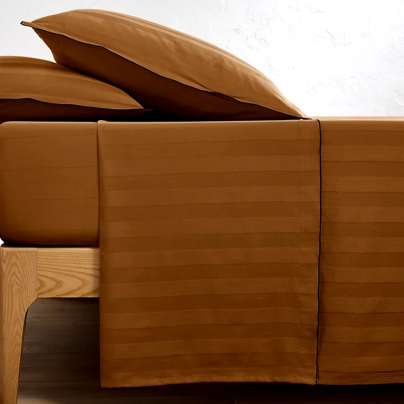 La Redoute Interieurs Σεντόνι από προπλυμένο βαμβακερό σατέν 180x290 cm