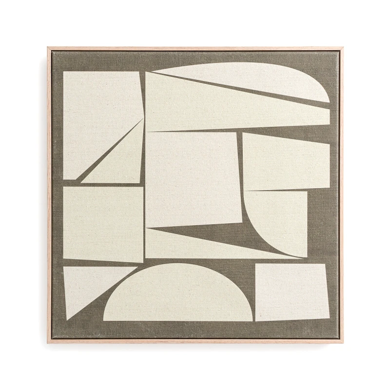 La Redoute Interieurs Κάδρο με λινό ύφασμα Π50xΥ50cm