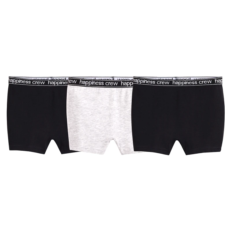 La Redoute Collections Σετ 3 μονόχρωμα βαμβακερά σλιπ