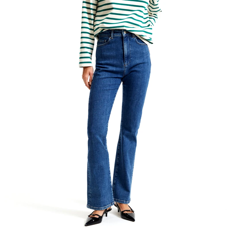 La Redoute Collections Ψηλόμεσο τζιν bootcut