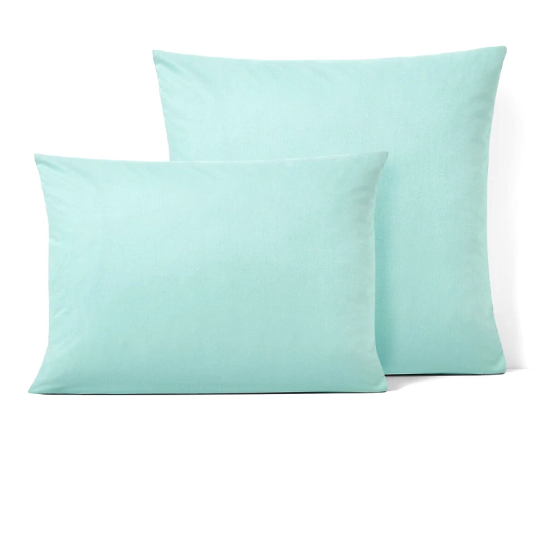 La Redoute Interieurs Μονόχρωμη βαμβακερή μαξιλαροθήκη χωρίς βολάν 50x70 cm