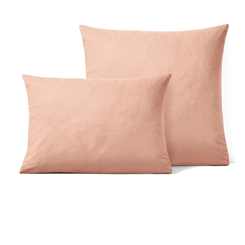 La Redoute Interieurs Μονόχρωμη βαμβακερή μαξιλαροθήκη χωρίς βολάν 80x80 cm