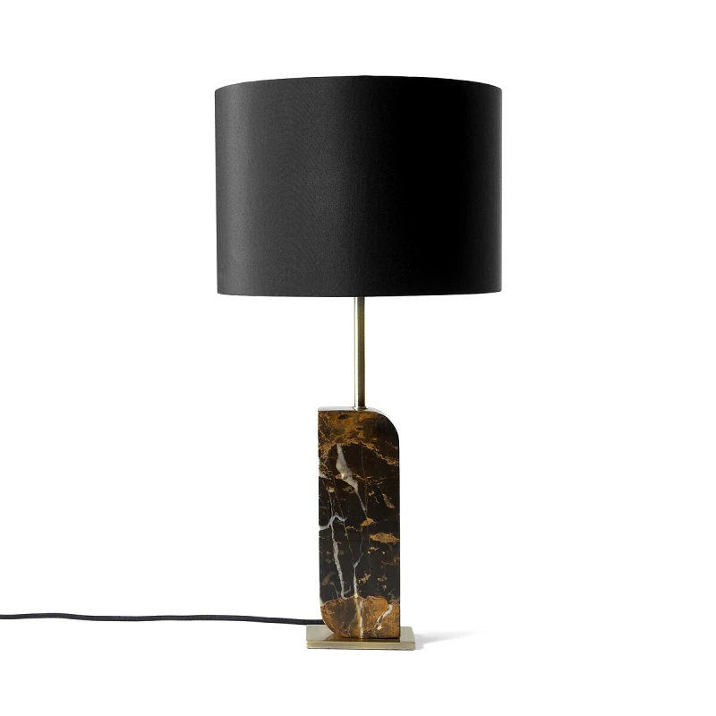 La Redoute Interieurs Επιτραπέζιο φωτιστικό από μάρμαρο Μ28xΠ28xΥ55cm