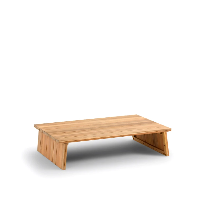 La Redoute Interieurs Χαμηλό τραπεζάκι κήπου από ξύλο ακακίας Μ70xΠ110cm