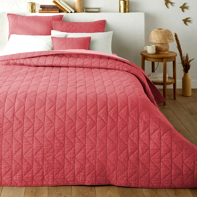 La Redoute Interieurs Καπιτονέ κουβερλί ZIG ZAG από 100% βαμβάκι 140x200 cm