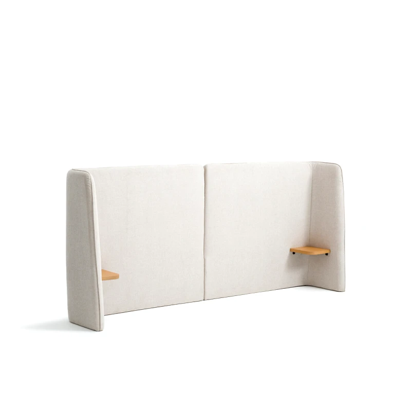 La Redoute Interieurs Καπιτονέ κεφαλάρι κρεβατιού XL με κομοδίνα Μ44xΠ230xΥ109cm