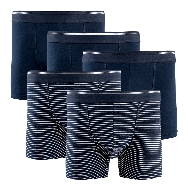 La Redoute Collections Σετ 5 μποξεράκια από οργανικό βαμβάκι
