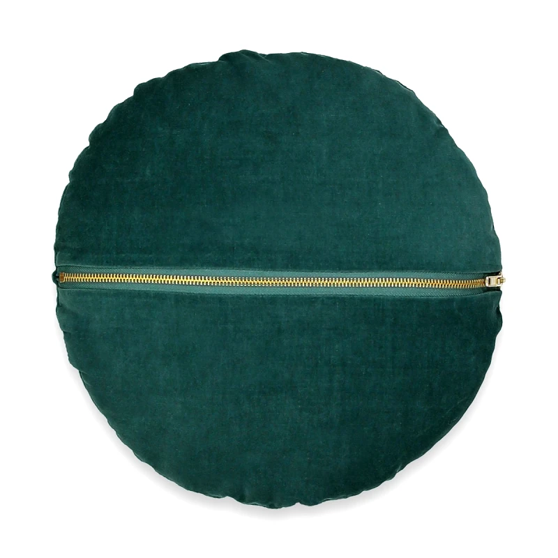 La Redoute Interieurs Στρογγυλό μαξιλαράκι από βελούδο Διάμετρος 35cm