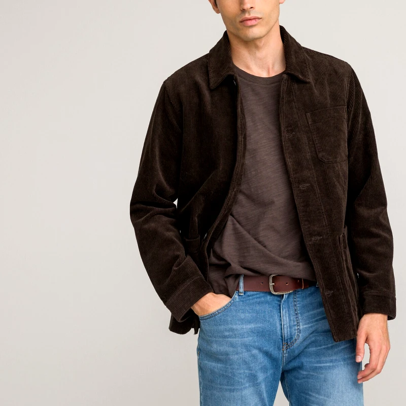 La Redoute Collections Μακρύ σακάκι σε ίσια γραμμή
