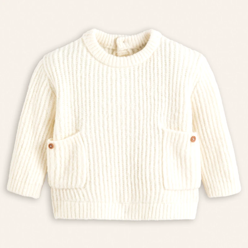 La Redoute Collections Χοντρό πλεκτό με στρογγυλή λαιμόκοψη