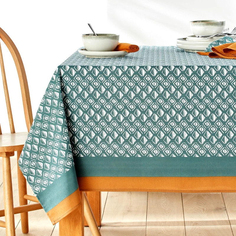 La Redoute Interieurs Τραπεζομάντηλο με τυπωμένο μοτίβο και επεξεργασία κατά των λεκέδων 150x150 cm