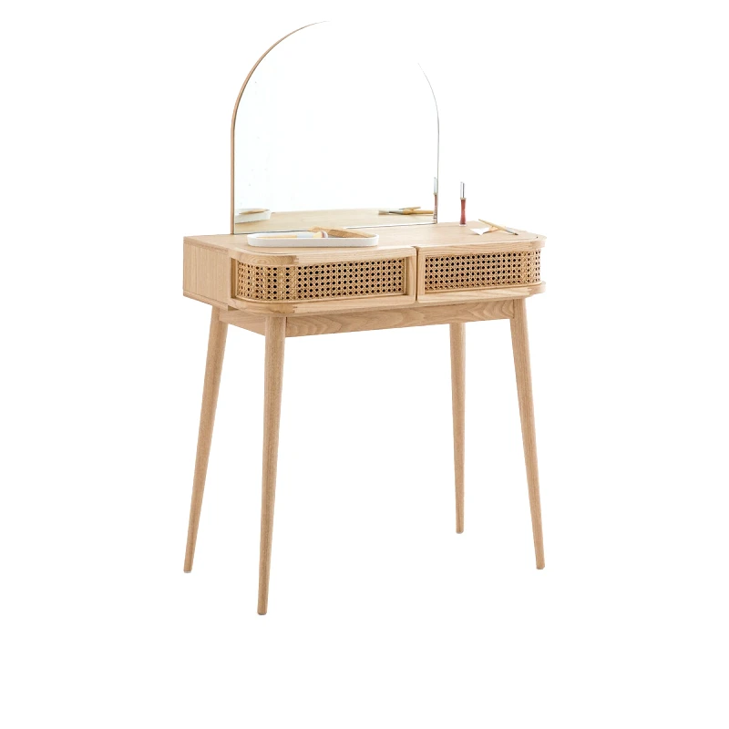 La Redoute Interieurs Τουαλέτα με 2 συρτάρια από ψάθα Μ40xΠ80xΥ131cm
