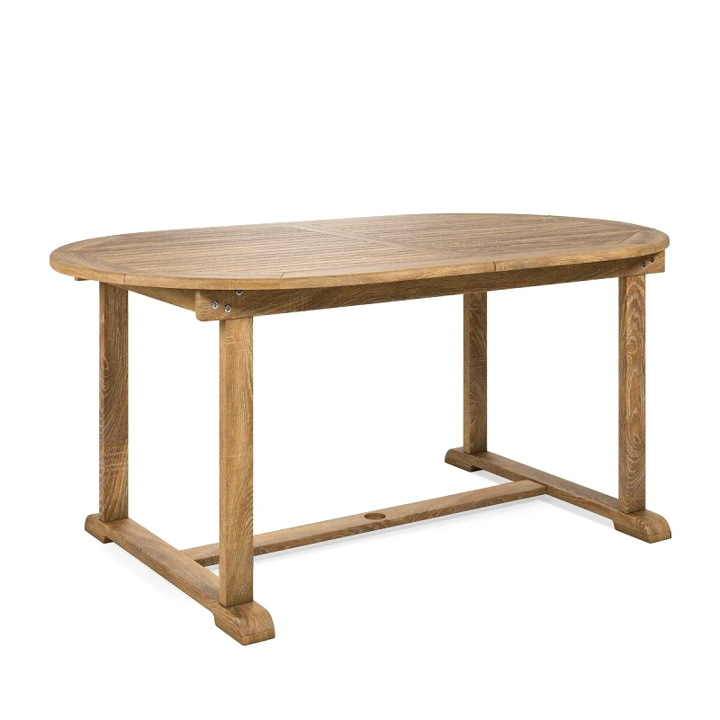 La Redoute Interieurs Τραπέζι teak 6 έως 10 ατόμων με 1 προέκταση