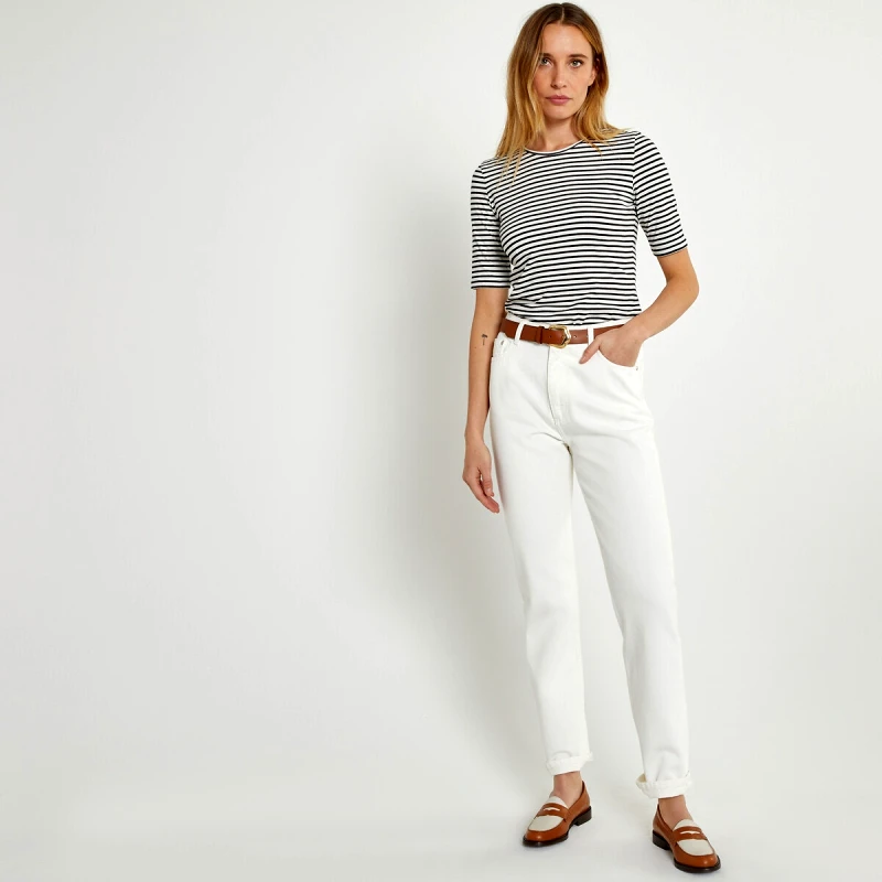 La Redoute Collections Ψηλόμεσο τζιν regular