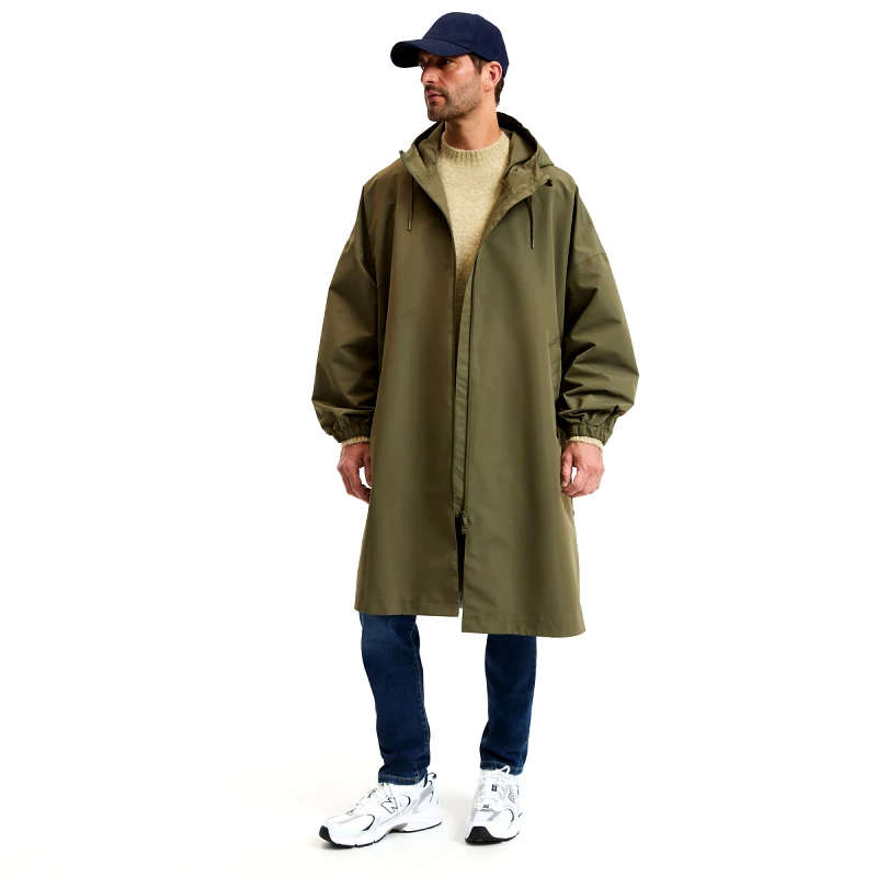 La Redoute Collections Μακρύ oversized αντιανεμικό