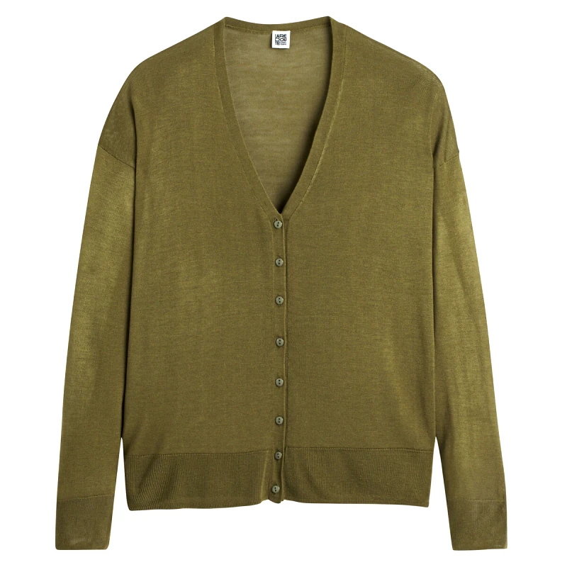 La Redoute Collections Ζακέτα με λεπτή πλέξη