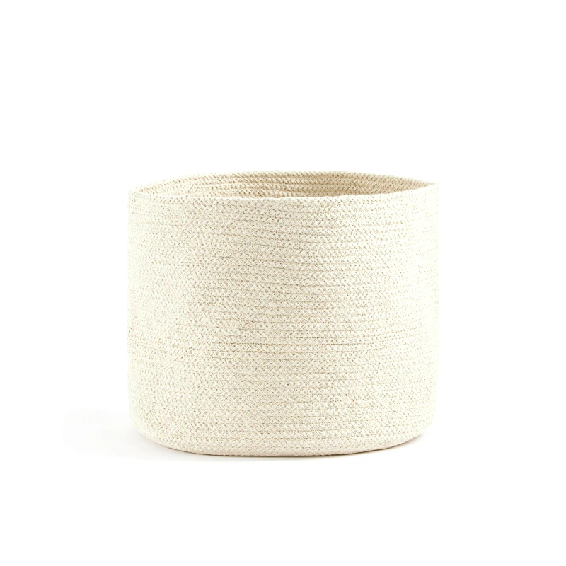 La Redoute Interieurs Καλάθι από βαμβάκι Δ35 εκ. Μ35xΠ35xΥ28cm