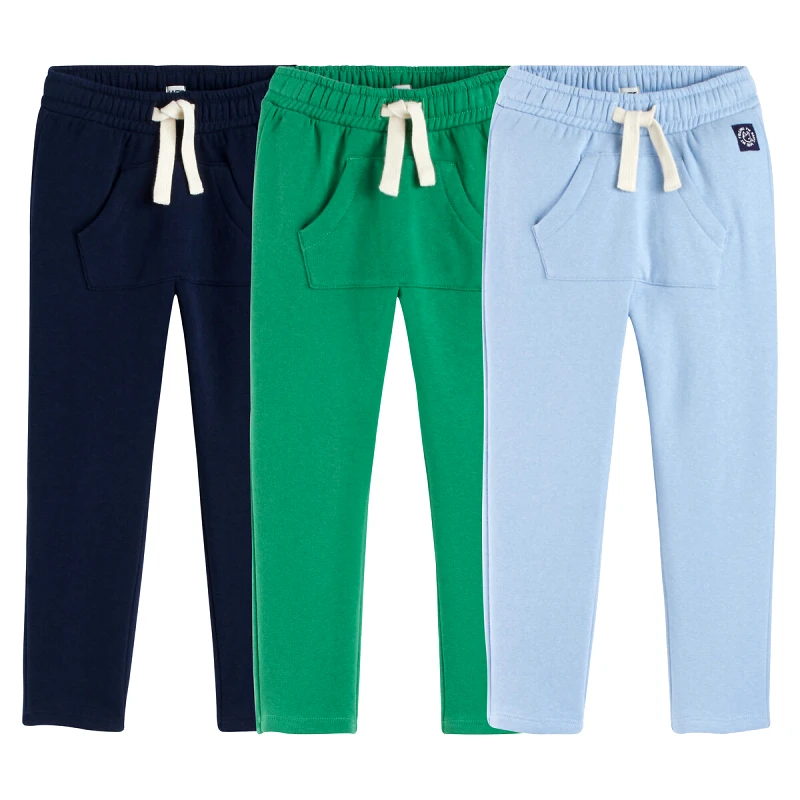 La Redoute Collections Σετ 3 παντελόνια φόρμας από φανέλα