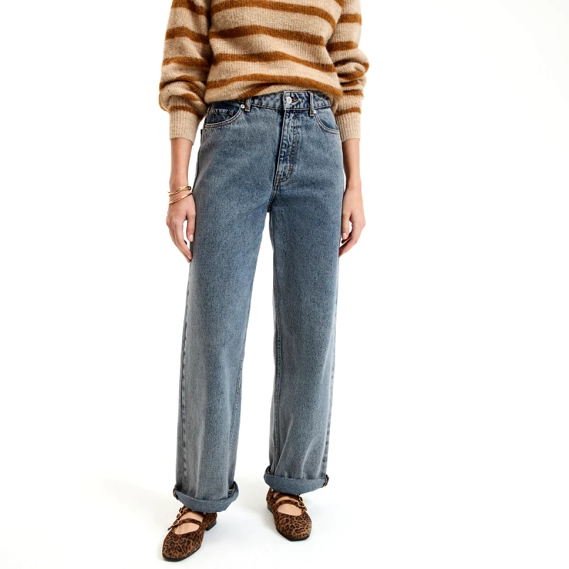 La Redoute Collections Φαρδύ τζιν Signature