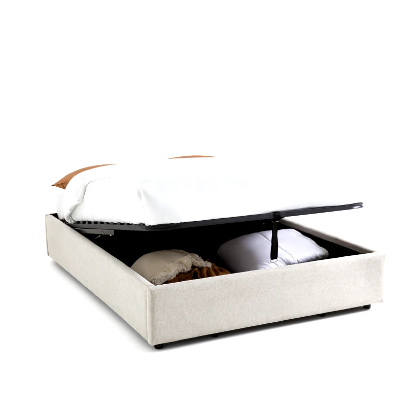 La Redoute Interieurs Κρεβάτι με μπαούλο και ανακλινόμενες τάβλες Μ201xΠ151xΥ35cm