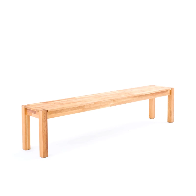 La Redoute Interieurs Πάγκος από μασίφ ξύλο δρυ Π200 εκ. Μ37xΠ200xΥ45cm