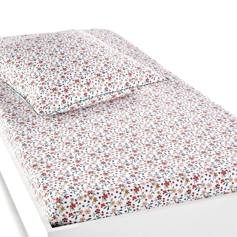 La Redoute Interieurs Βαμβακερό σεντόνι με λάστιχο 90x140 cm