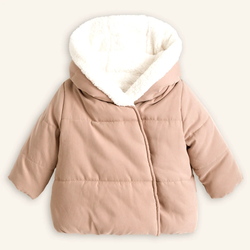 La Redoute Collections Ζεστό μπουφάν με κουκούλα