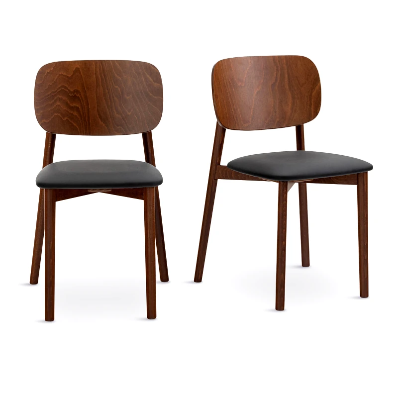 La Redoute Interieurs Σετ 2 καρέκλες vintage Μ55xΠ53xΥ84cm