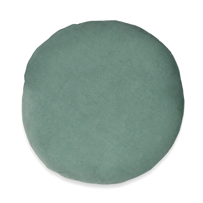 La Redoute Interieurs Στρογγυλό μαξιλάρι καρέκλας από βελούδο One size Μ45xΠ35cm