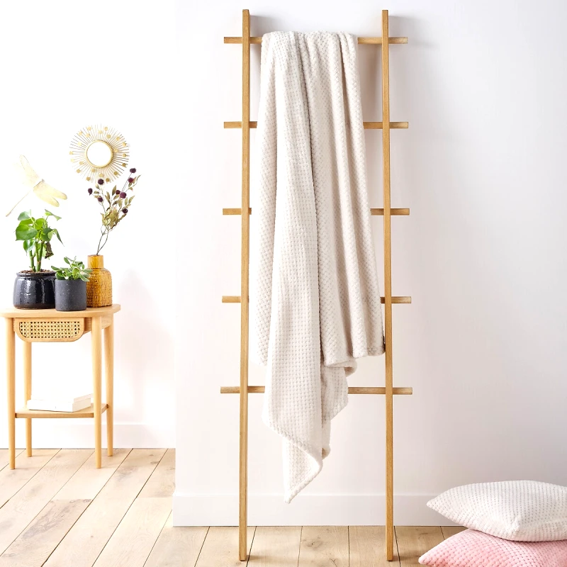 La Redoute Interieurs Ριχτάρι από μικροΐνες One size Μ130xΠ180cm