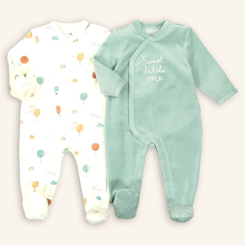 La Redoute Collections Σετ 2 βελουτέ πιτζαμάκια